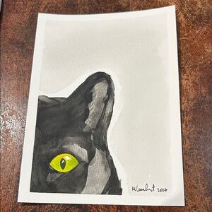 Original watercolor painting 5”x7”